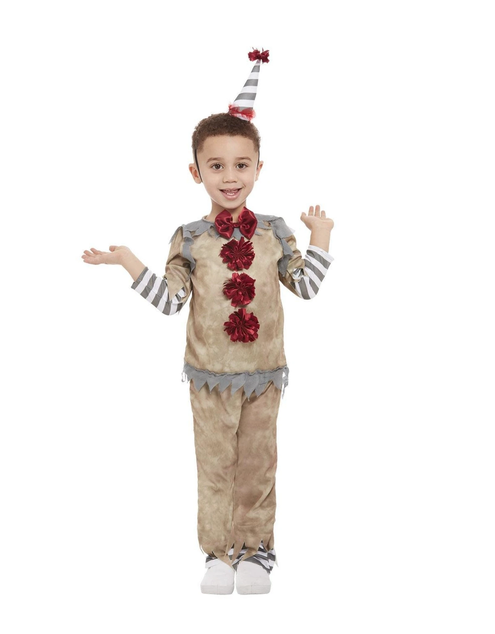 Vintage Clown Kostuum, Peuter 2 Vintage Clown Kostuum, Peuter - Afbeelding 2