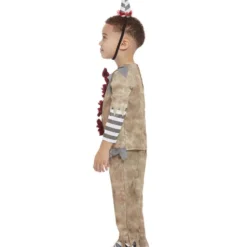 Vintage Clown Kostuum, Peuter 6 Vintage Clown Kostuum, Peuter -Schmink Specialist vintage clown kostuum peuter 2