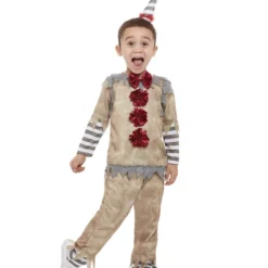 Vintage Clown Kostuum, Peuter