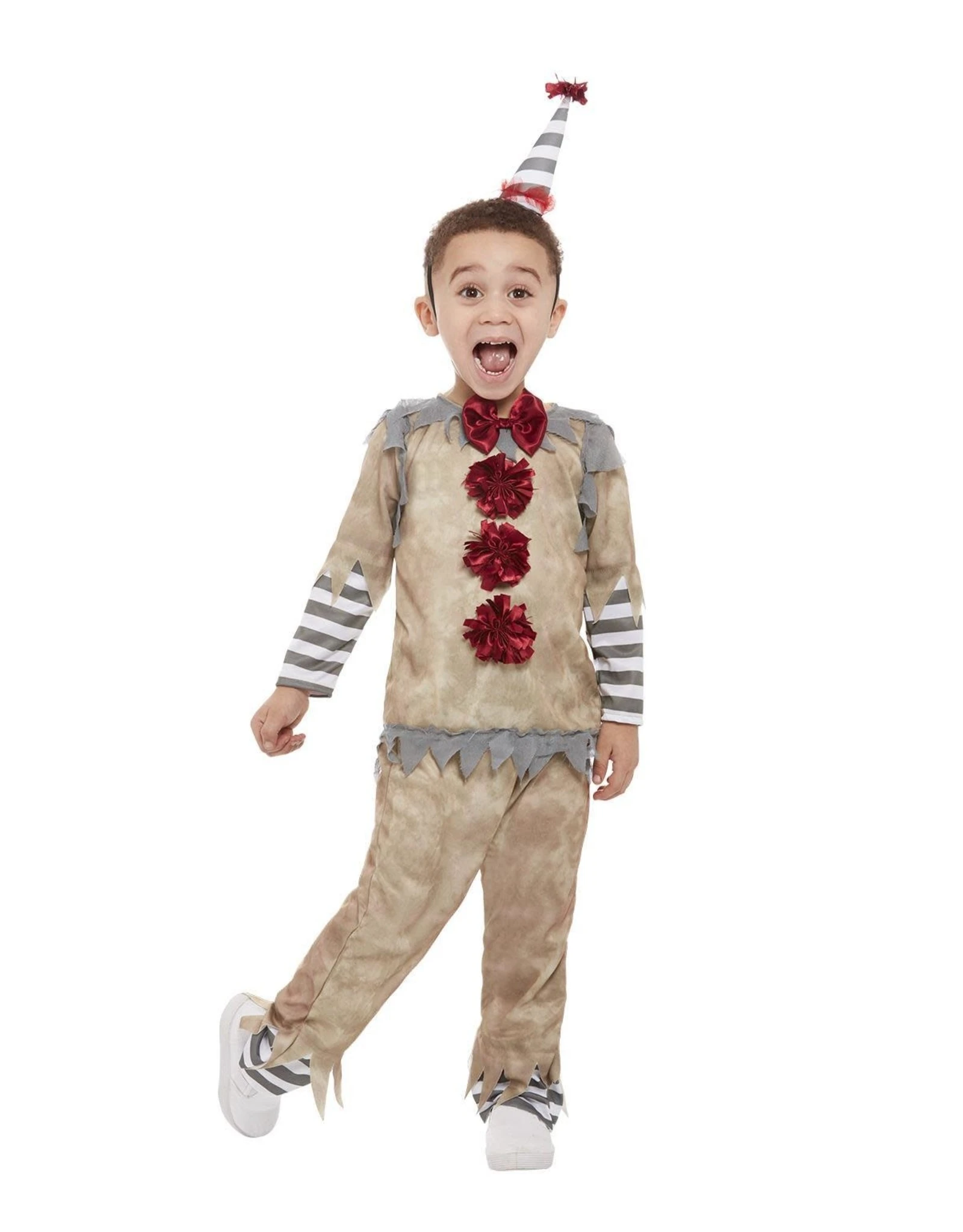 Vintage Clown Kostuum, Peuter 1 Vintage Clown Kostuum, Peuter