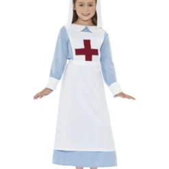 WW1 Verpleegsterkostuum Kind -Schmink Specialist ww1 verpleegsterkostuum kind 2