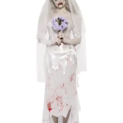 Zombie Bruid Kostuum -Schmink Specialist zombie bruid kostuum 3